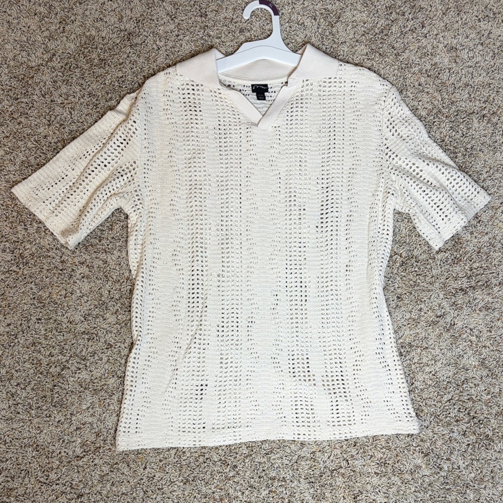 art class Cream Knit Kids Shirt